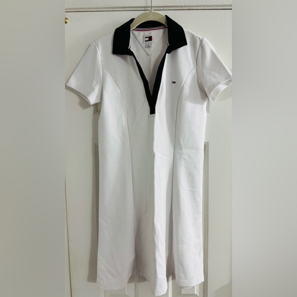 Tommy Hilfiger White Polo Dress